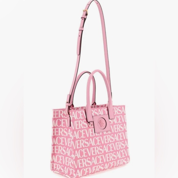 *NWT* VERSACE LA MEDUSA SMALL LOGO TOTE, SOLD OUT IN STORES! - Picture 4 of 17